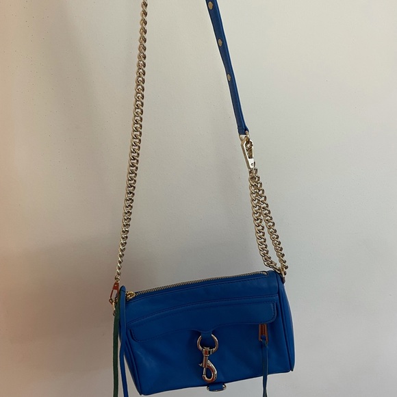 Rebecca Minkoff Cobalt Blue Mini M.A.C. - Picture 3 of 6
